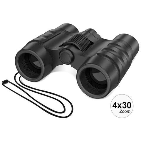 Binocolo Compatto Zoom 4x30 Modello Exploria, Nero - Foto 4