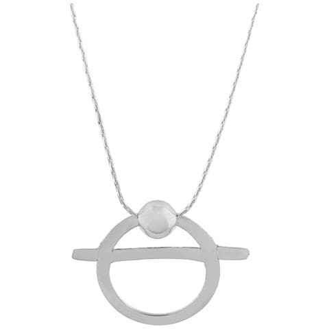 Ciondolo Girocollo In Argento A Forma Di Pagliaccio, Argento 925, 40 Cm - Foto 2