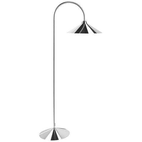 Lampada Da Pavimento Savegre Metallo Argento - Foto 2