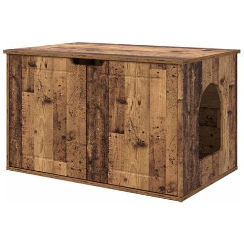 Casa per Gatti Legno vecchio 85 x 55 x 50,5 cm - Foto 1