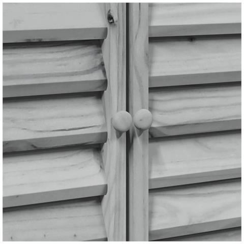 Capanno da Giardino Grigio 106 x 56 x 113,5 cm - Foto 9