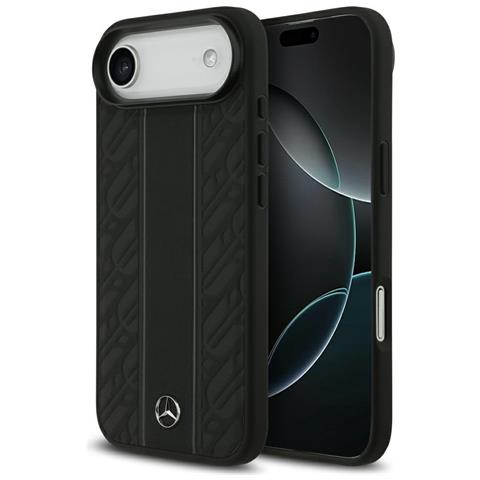 Custodia Per Iphone 17 Air Nera In Pelle Magsafe Mercedes - Foto 1