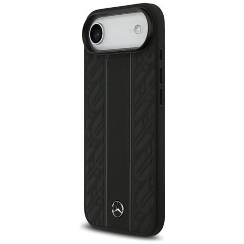 Custodia Per Iphone 17 Air Nera In Pelle Magsafe Mercedes - Foto 2