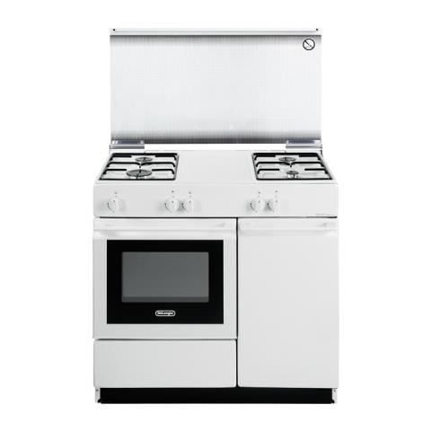 Cucina a Gas SGW 854 4 Fuochi a Gas Forno a Gas Dimensioni 86 x 50 cm Colore Bianco Serie Smart - Foto 4
