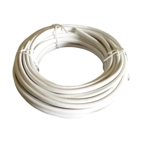 Cavo Sezione H03vvh2-F 2x0,75 - Vendita A Matassa Bianco 10mt - Foto 1