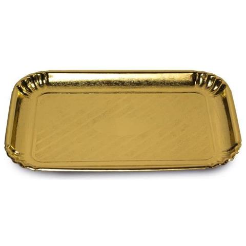 Vassoio 33x43- 2pz. Cartonc. Oro - Foto 1
