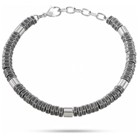 Bracciale Uomo Basic Acciaio Antique Szs21 - Foto 2