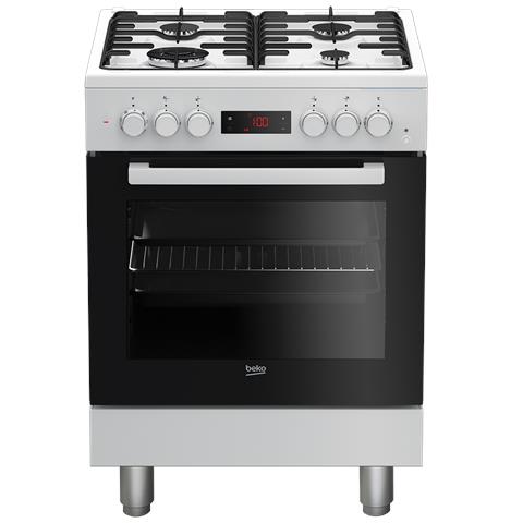 BEKO Cucina Elettrica FSE62110DWF 4 Fuochi Gas Forno Elettrico Multifunzione Classe A Dimensioni 60 x 60 cm Colore Bianco BEKO Cucina Elettrica FSE62110DWF 4 Fuochi Gas Forno Elettrico Multifunzione Classe A Dimensioni 60 x 60 cm Colore Bianco