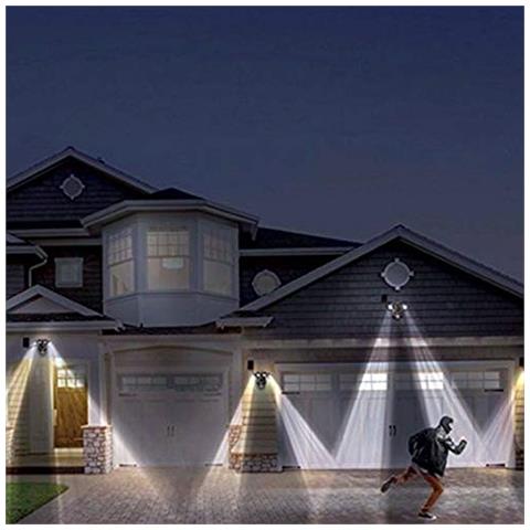 Spotlight Doppio Esterno - Ultima Tecnologia Led Cob Motion Detection - Foto 5