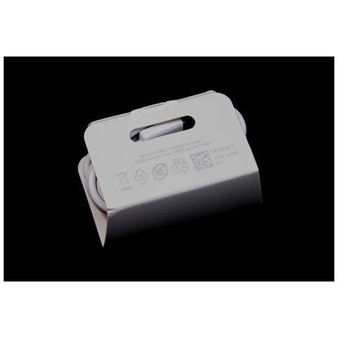 Cavo Dati Originale Type C S10 S9 A70 A90 Ep-dg977bwe Bianco - Foto 2