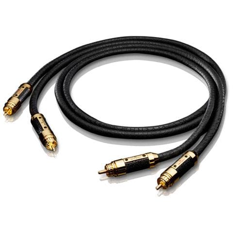 LF audio RCA phono cable, 1m, black - Foto 3