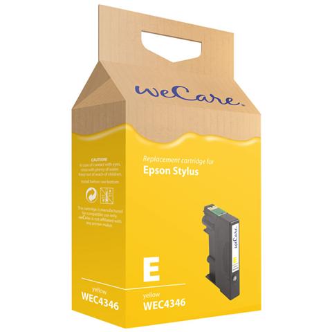 WEC4346, Giallo, Stylus D120serie / D78 / D92 / DX4000 / DX4050 / DX4400 / DX4450 Serie / DX5000 / DX5050 / DX6000 / , Ad inchiostro - Foto 1