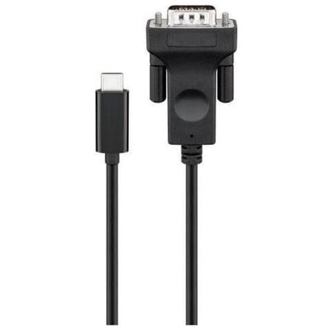 USB3.1CVGA1.8 cavo di interfaccia e adattatore USB Type C VGA Nero - Foto 1