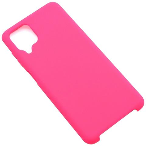 Custodia Tpu Silicone Lite Cover Soft-case Per Samsung Galaxy A12 A125 Pink - Foto 1