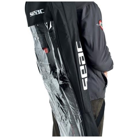 Seac Sacca Porta Pinne Apnea 90-101 Cm Nero / grigio - Foto 2