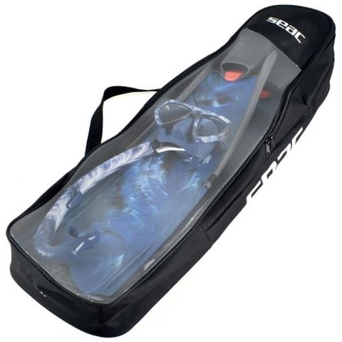 Seac Sacca Porta Pinne Apnea 90-101 Cm Nero / grigio - Foto 3