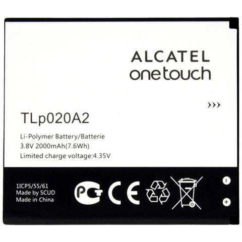 Batteria Litio Originale Tlp020a2 Bulk Per Ot-s3 Pop - Foto 1
