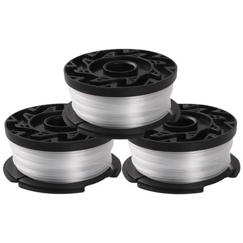 Bobine Di Ricambio In Confezione Da 3 Con Filo Per Decespugliatore Black Decker Af-100-3zp - Foto 1