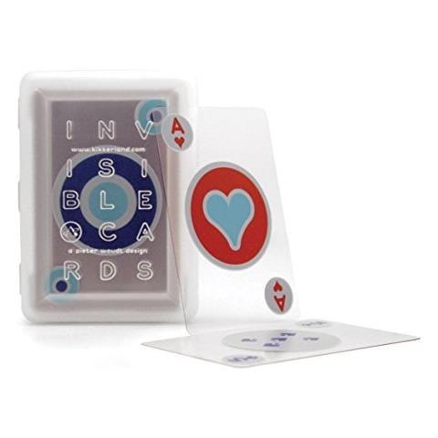 Carte Da Gioco Invisibili Kikkerland Design - Foto 1