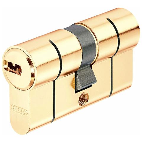 Cilindro D66 Mm 30/30 Ottone Doppia Europeo Dorato Camma Lunga - Foto 1