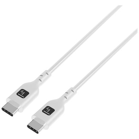 Cavo Usb-c M /m E-mark Usb 2.0 240w Pd 2m Bianco - Foto 1