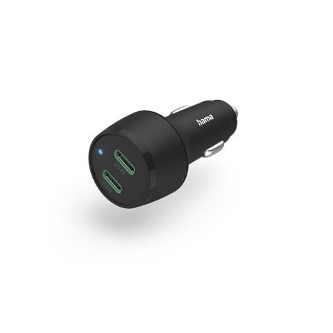 00201632 Caricabatterie per dispositivi mobili Auricolare, Power bank, Smartphone, Tablet Nero Accendisigari Ricarica rapida Auto - Foto 1
