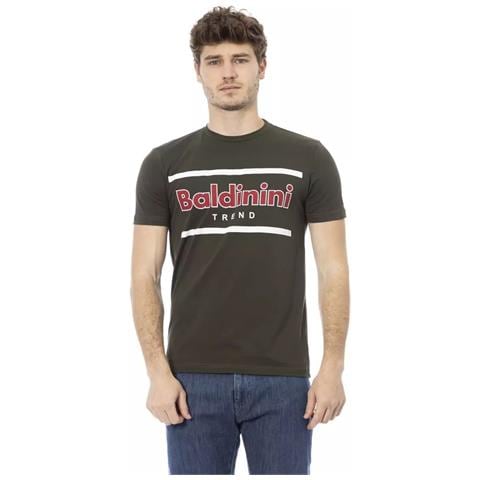 Maglietta In Cotone Verde - M - Foto 1