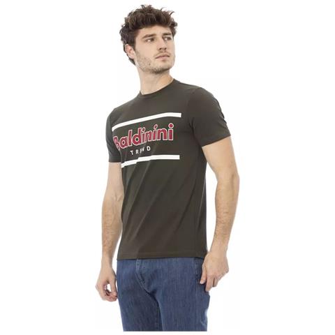 Maglietta In Cotone Verde - M - Foto 2