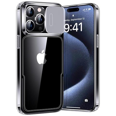 Custodia Per Iphone 15 Pro Trasparente, Non Ingiallente - Ultra Protezione - Foto 1
