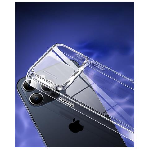 Custodia Per Iphone 15 Pro Trasparente, Non Ingiallente - Ultra Protezione - Foto 3