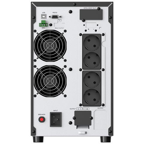 ZEUS52ES3K gruppo di continuità (UPS) Doppia conversione (online) 3 kVA 2700 W 4 presa (e) AC - Foto 2