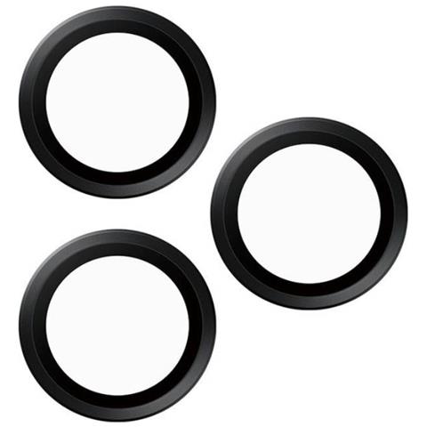 Protezione Dell'obiettivo Per Iphone 16 Pro / 16 Pro Max Sicura, Nero - Foto 1