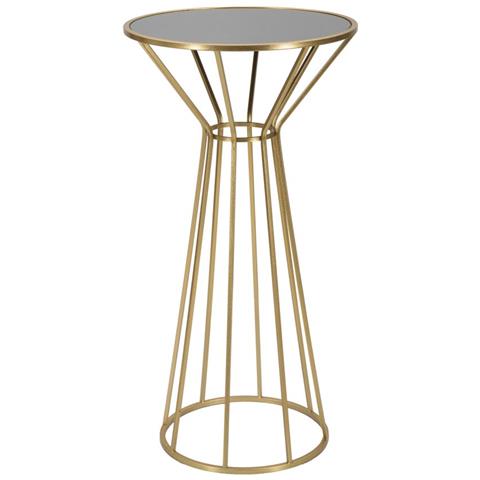 Tavolino Mf587 - Oro - Metallo - 50x50x100 Cm - Foto 1