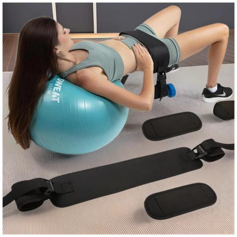 Cintura Regolabile Per Spinte D'anca Con Manubri Per Allenamenti Con Pesi - Foto 4