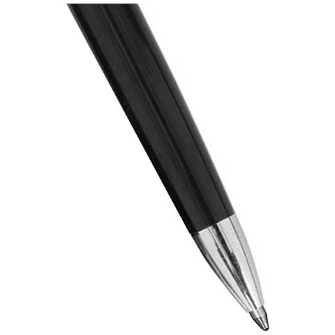 Set Di 3 Penne A Sfera Punta 1mm Con Clip Metallico, Grigio - Foto 2