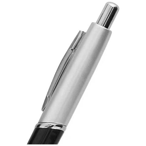 Set Di 3 Penne A Sfera Punta 1mm Con Clip Metallico, Grigio - Foto 5