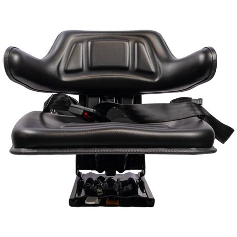 Sedile Serie 3 In Sky Nero Con Sospensione E Cintura Di Sicurezza Statica - Foto 1