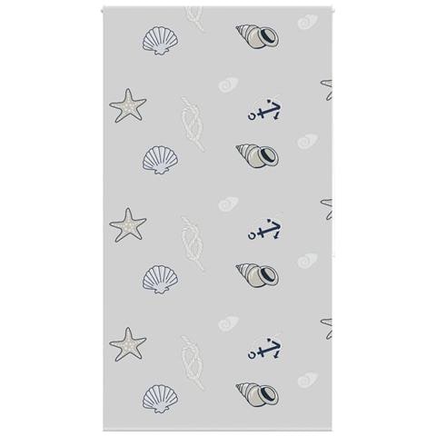 Tenda a Rullo Doccia 130x240 cm Larghezza Tessuto 126 cm - Foto 1