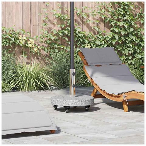 Base per ombrellone Grigio 45 x 45 x 45 cm Granito - Foto 2