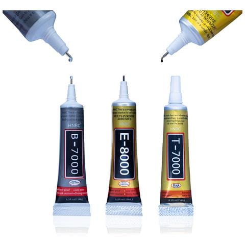 Set Di Colla Universale B-7000, E-8000, T-7000 - 15ml | Alta Qualità E Versatilità | Per Elettronica, Gioielli, Riparazioni Domestiche - Foto 1