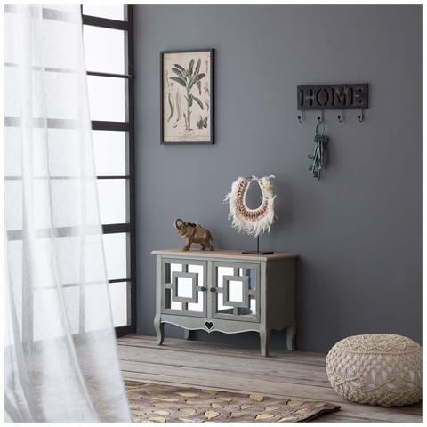 Mobile Da Ingresso In Legno Grigio 83x36x56,5h - Foto 2