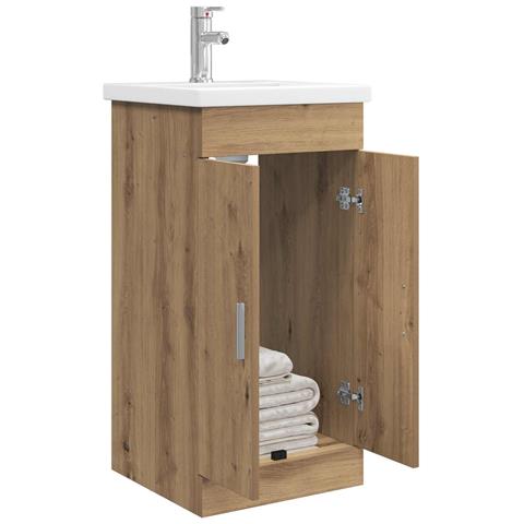 Mobile da bagno con lavabo Rovere Artigianale 42 x 40 x 84,5 cm - Foto 2