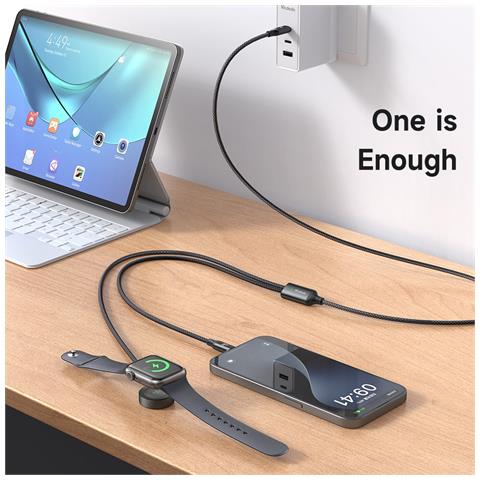 Cavo USB-C per Apple Watch - 60W - Foto 2