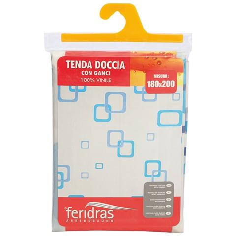 Tenda doccia vinile impermeabile 180x200 cm - Foto 1