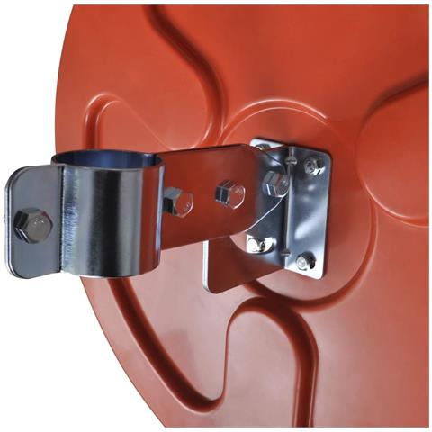 Specchio Traffico Convesso Arancione Plastica Pc Per Esterni 45 Cm - Foto 2