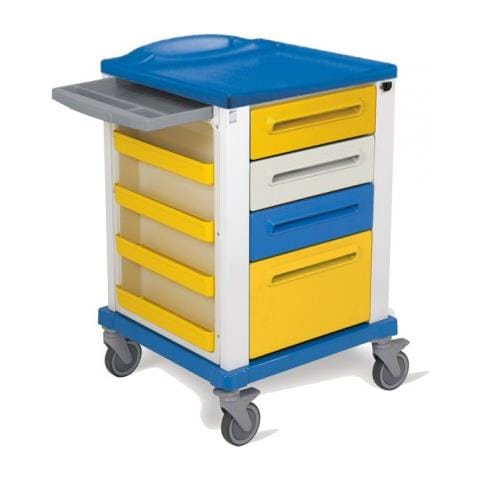 Carrello Medicazione - Medio - 8 Cassetti - Giallo - Foto 2