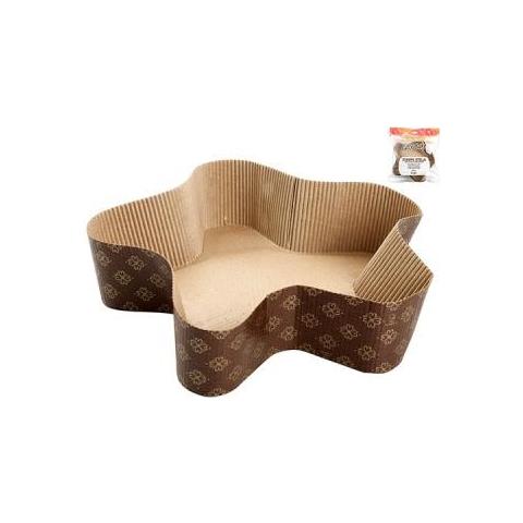 Stampo stella 25x21 di carta 3 pz. - Foto 2