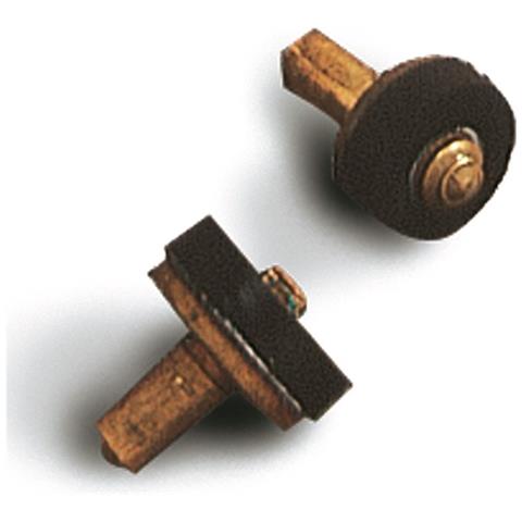 Rosone Per Rubinetto Lavabo - 2 Pezzi In ABS Cromato Ø50mm - Foto 13