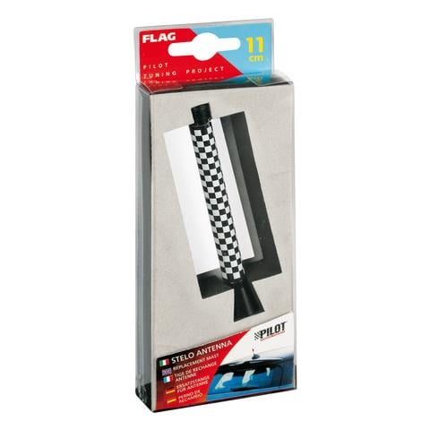 Stelo Antenna Flag 11cm Chequered - Foto 2
