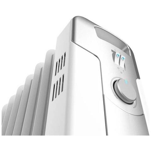 Radiatore A Olio (11 Elementi) Ready Warm 5700 Space 2500w Bianco V1704506 - Foto 1